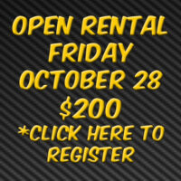 Open Track Rental - October 28